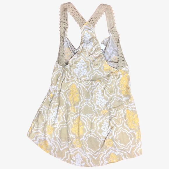 Free People NWT Sleeveless Blouse Size M Embroidered Straps - Picture 3 of 9